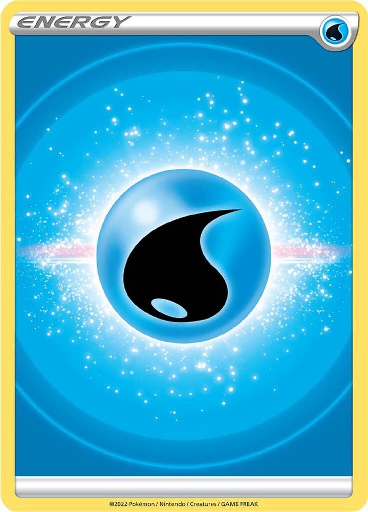 Water Energy (2022 Unnumbered) card from SWSH09: Brilliant Stars