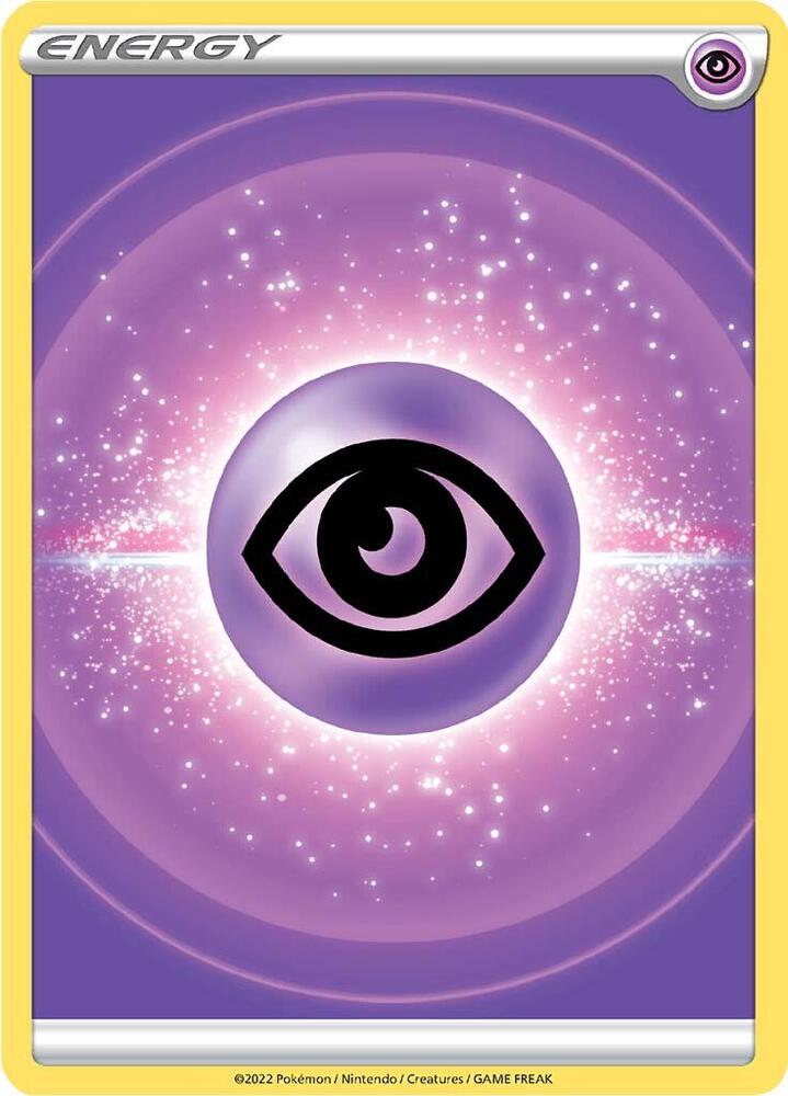 Psychic Energy (2022 Unnumbered) card from SWSH09: Brilliant Stars