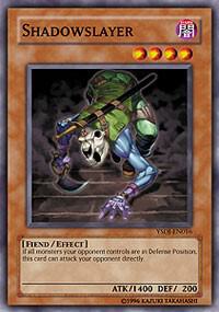 Shadowslayer YSDJ-EN016 card from Starter Deck: Jaden Yuki