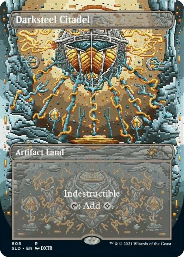Darksteel Citadel 608 card from Secret Lair Drop Series
