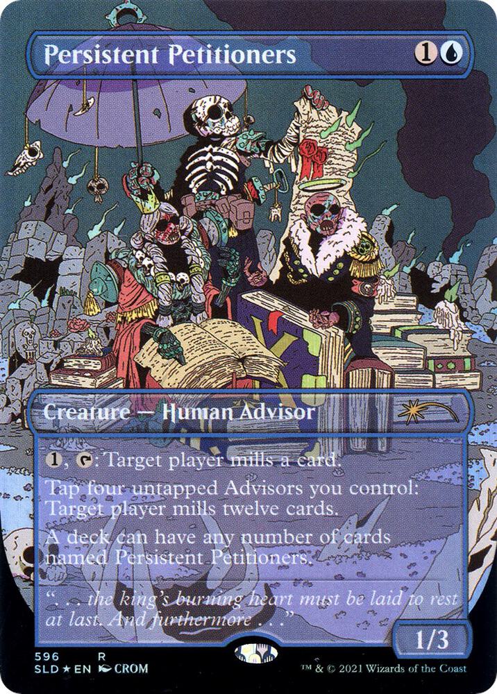 Persistent Petitioners 596 card from Secret Lair Drop Series