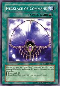 Necklace of Command YSDJ-EN027 card from Starter Deck: Jaden Yuki