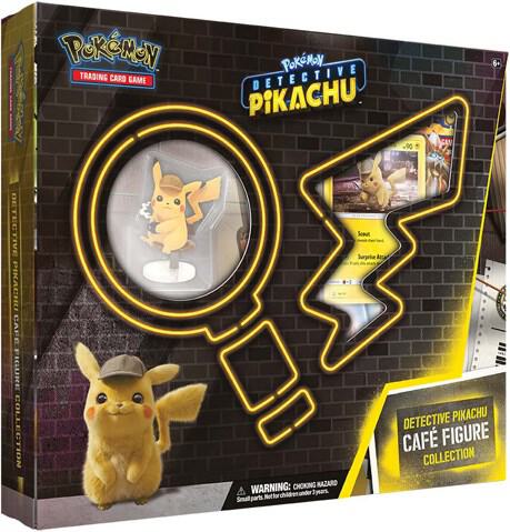 Detective Pikachu Cafe Figure Collection card from Detective Pikachu