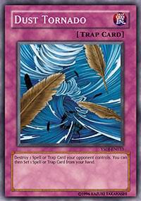 Dust Tornado YSDJ-EN033 card from Starter Deck: Jaden Yuki