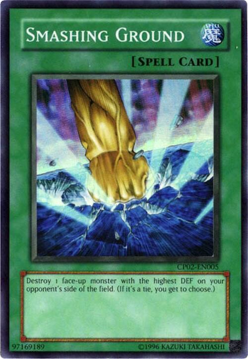 Smashing Ground CP02-EN005 card from Champion Pack 2