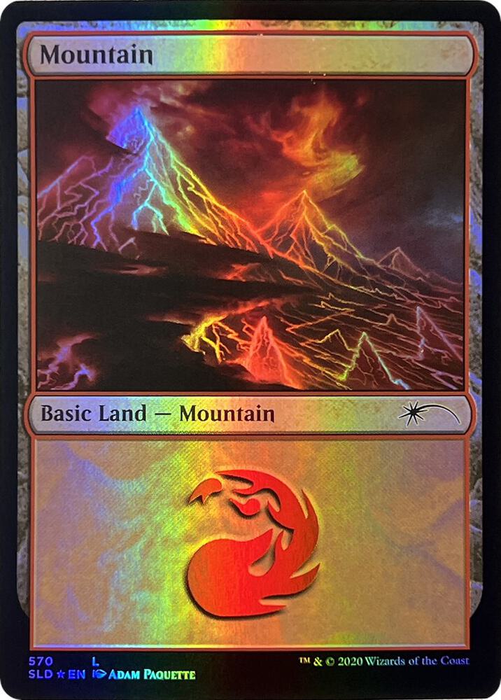 Mountain 570 card from Secret Lair Drop Series