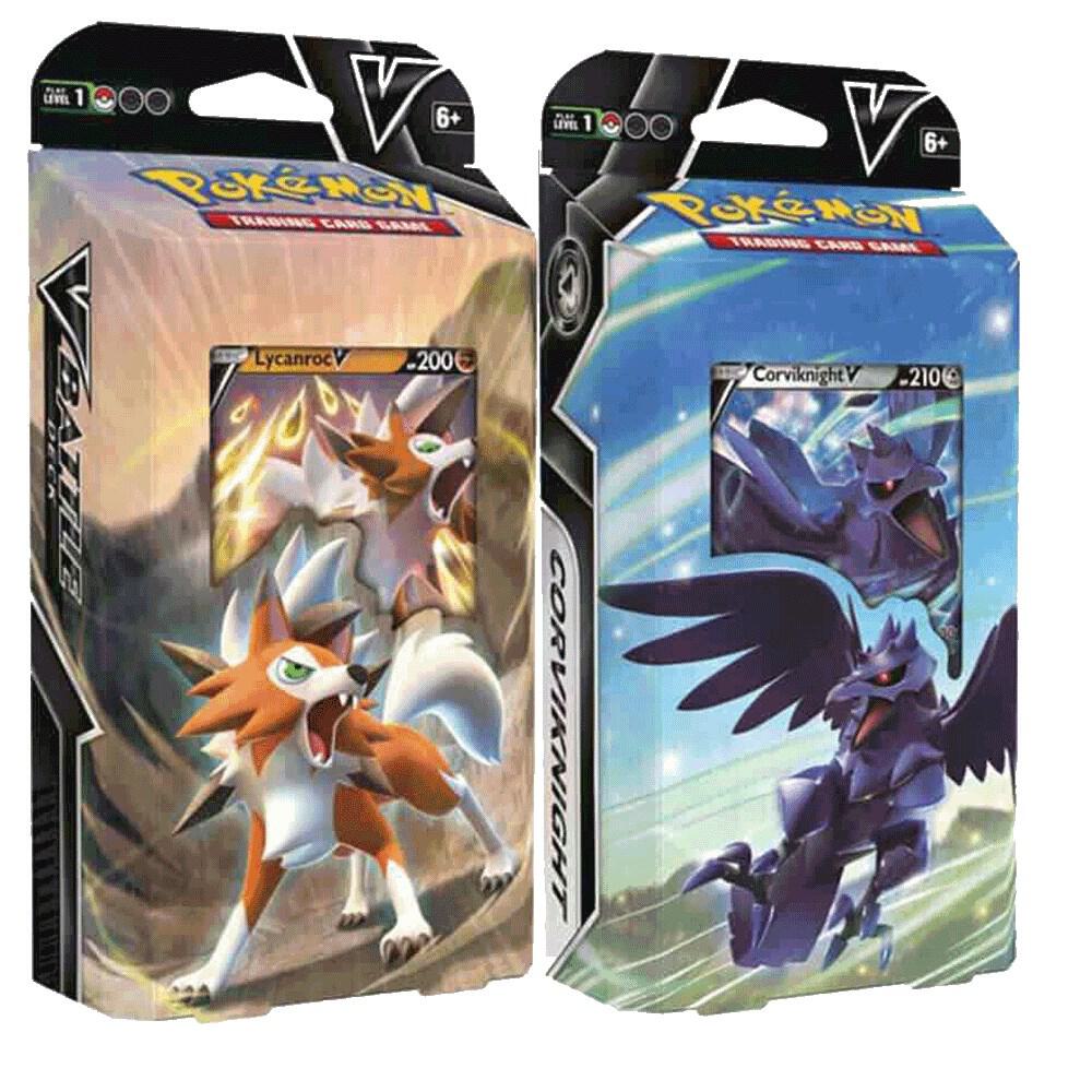 Lycanroc V / Corviknight V Battle Decks [Set of 2] card from Miscellaneous Cards & Products