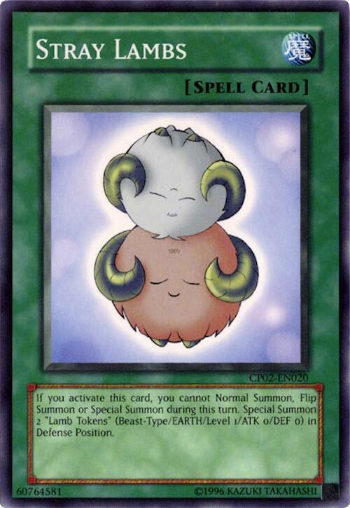 Stray Lambs CP02-EN020 card from Champion Pack 2
