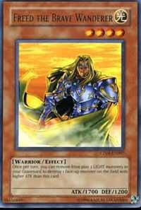 Freed the Brave Wanderer CP04-EN007 card from Champion Pack 4