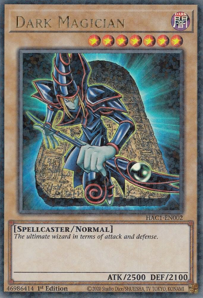 Dark Magician (Duel Terminal) HAC1-EN002 card from Hidden Arsenal: Chapter 1