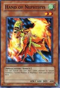 Hand of Nephthys CP04-EN018 card from Champion Pack 4