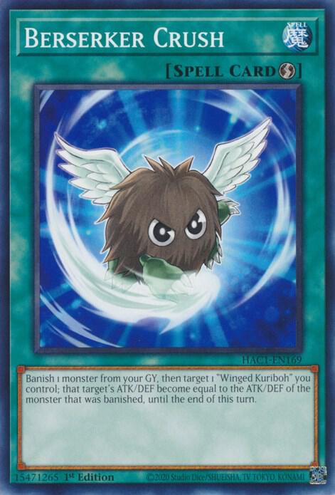 Berserker Crush HAC1-EN169 card from Hidden Arsenal: Chapter 1