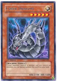 Cyber Dragon DP04-EN001 card from Duelist Pack 4: Zane Truesdale