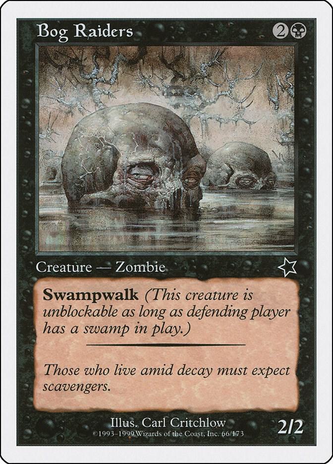 Bog Raiders 66 card from Starter 1999