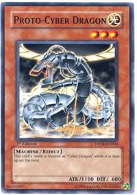 Proto-Cyber Dragon DP04-EN004 card from Duelist Pack 4: Zane Truesdale