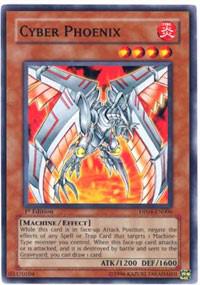 Cyber Phoenix DP04-EN006 card from Duelist Pack 4: Zane Truesdale