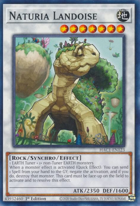 Naturia Landoise HAC1-EN123 card from Hidden Arsenal: Chapter 1