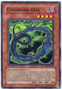 Cyberdark Keel DP04-EN009 card from Duelist Pack 4: Zane Truesdale