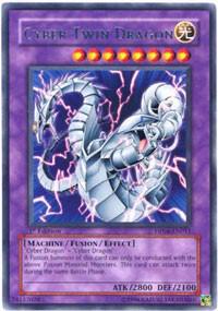 Cyber Twin Dragon DP04-EN011 card from Duelist Pack 4: Zane Truesdale