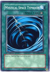 Mystical Space Typhoon DP04-EN015 card from Duelist Pack 4: Zane Truesdale