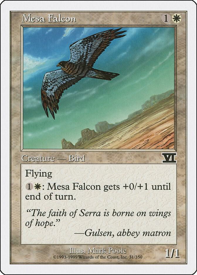 Mesa Falcon 31 card from Classic Sixth Edition