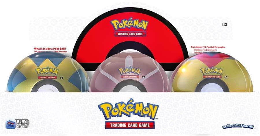 Poke Ball Tin Display (Q2 2022) card from Miscellaneous Cards & Products