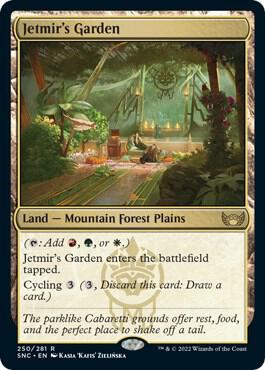 Jetmir's Garden 250 card from Streets of New Capenna