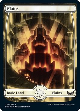 Plains 272 card from Streets of New Capenna