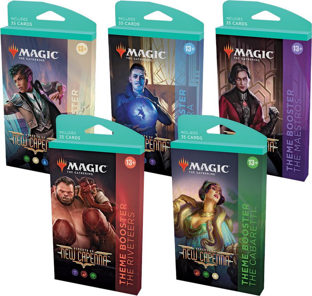 Streets of New Capenna - Theme Booster [Set of 5] sealed product from Streets of New Capenna