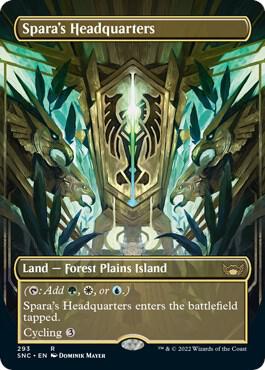 Spara's Headquarters (Borderless) 293 card from Streets of New Capenna