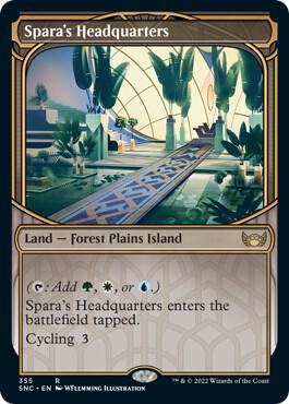 Spara's Headquarters (Showcase) 355 card from Streets of New Capenna
