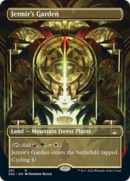Jetmir's Garden (Borderless) 291 card from Streets of New Capenna