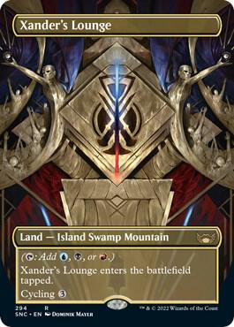 Xander's Lounge (Borderless) 294 card from Streets of New Capenna