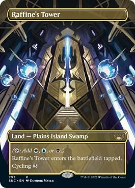 Raffine's Tower (Borderless) 292 card from Streets of New Capenna