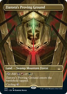 Ziatora's Proving Ground (Borderless) 295 card from Streets of New Capenna