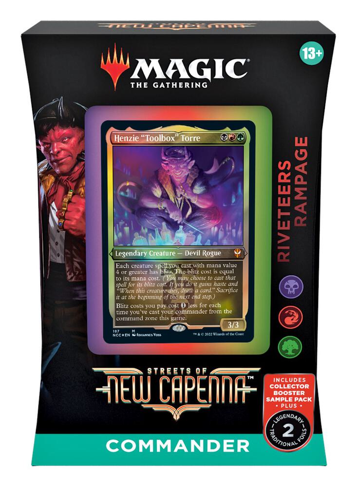 Streets of New Capenna Commander Deck - Riveteers Rampage card from Commander: Streets of New Capenna