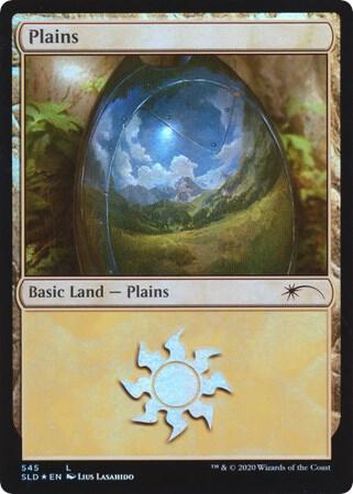 Plains 545 card from Secret Lair Drop Series
