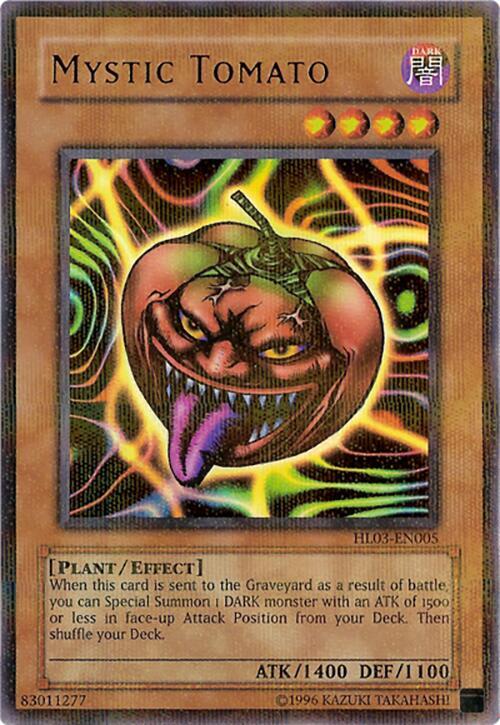 Mystic Tomato HL03-EN005 card from Hobby League 3