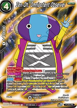 Zen-Oh, Omnipotent Observer (Tournament Pack Vol. 7) P-373 card from Tournament Promotion Cards