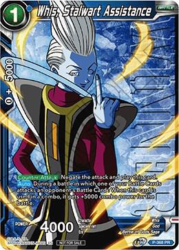 Whis, Stalwart Assistance (Tournament Pack Vol. 7) (Winner) P-368 card from Tournament Promotion Cards