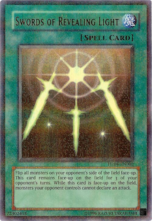 Swords of Revealing Light HL04-EN002 card from Hobby League 4