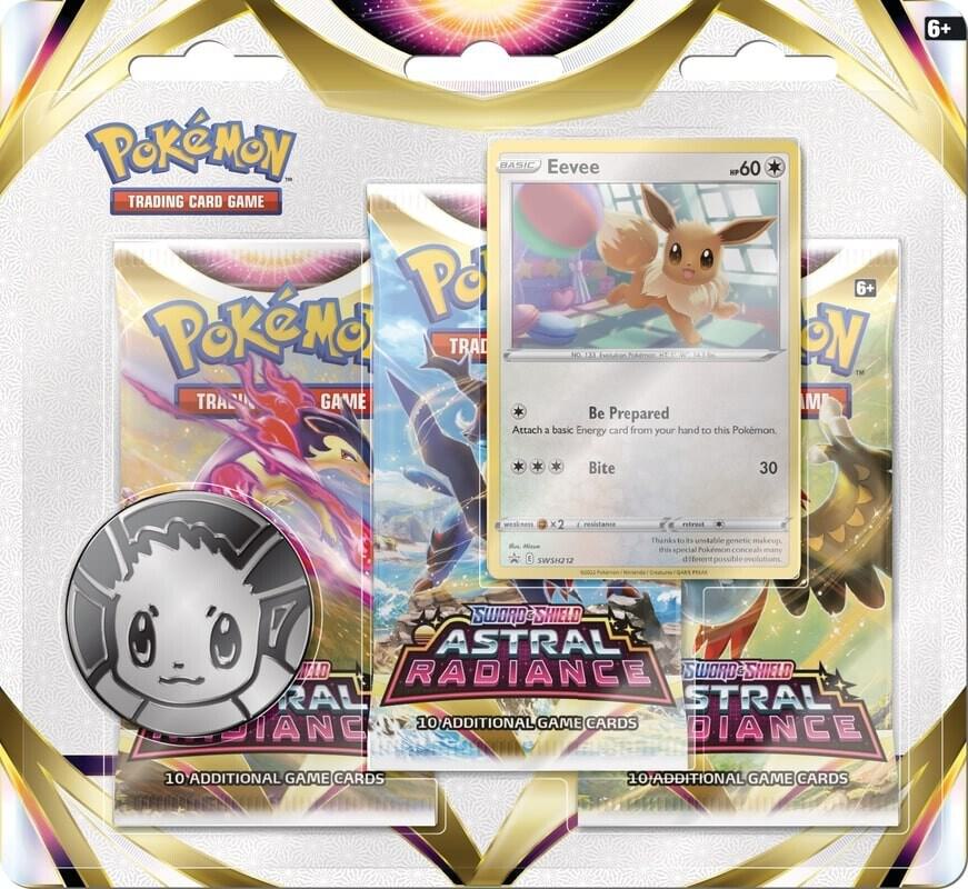 Astral Radiance 3 Pack Blister [Eevee] card from SWSH10: Astral Radiance