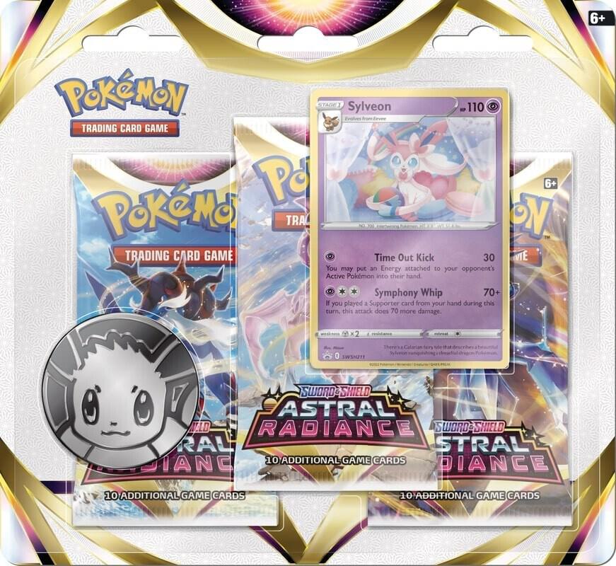 Astral Radiance 3 Pack Blister [Sylveon] card from SWSH10: Astral Radiance