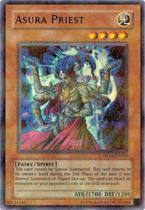Asura Priest HL04-EN003 card from Hobby League 4