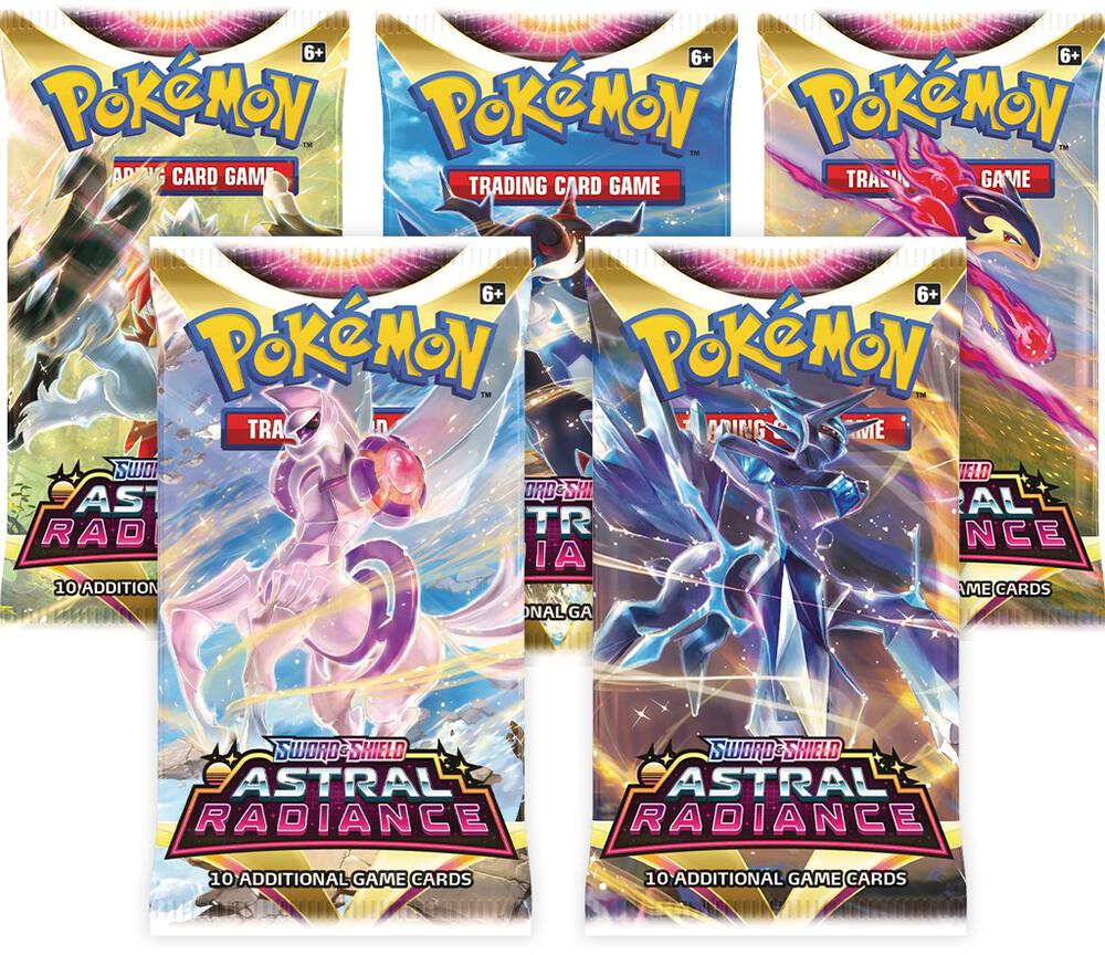 Astral Radiance Booster Pack Art Bundle [Set of 5] card from SWSH10: Astral Radiance