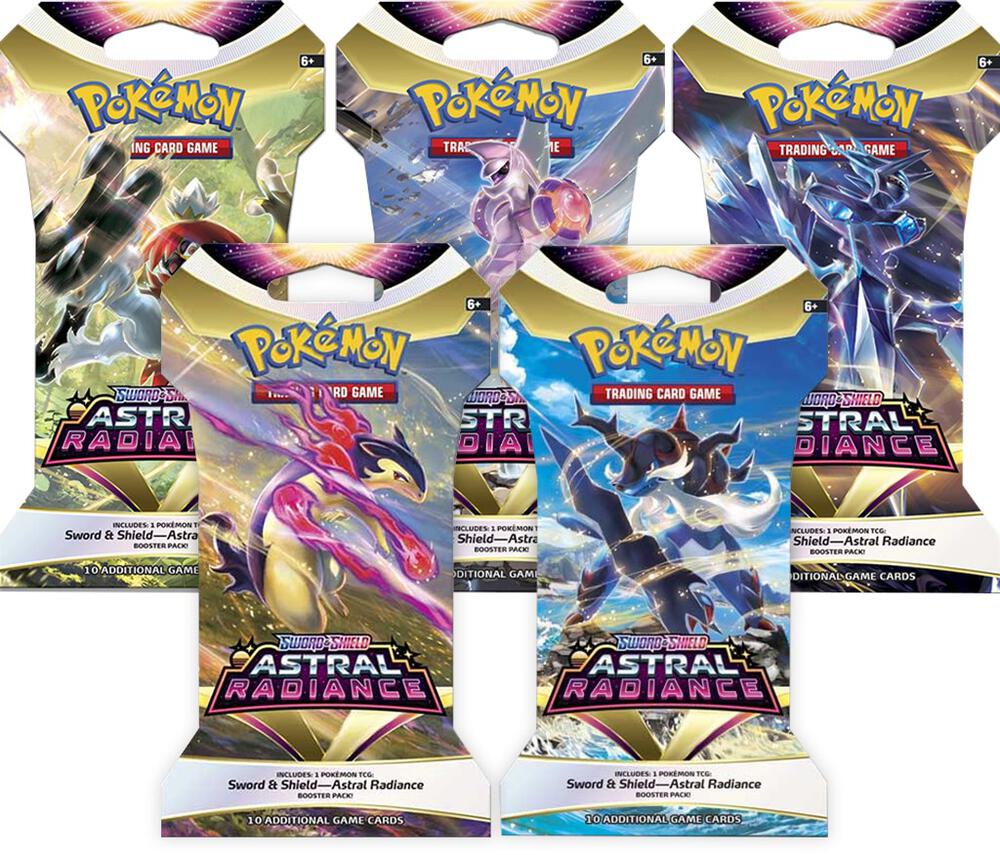 Astral Radiance Sleeved Booster Pack Art Bundle [Set of 5] card from SWSH10: Astral Radiance