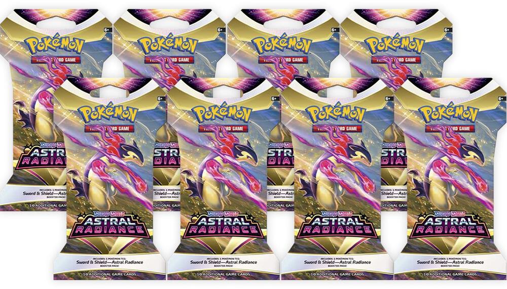 Astral Radiance Sleeved Booster Pack Bundle [Set of 8] card from SWSH10: Astral Radiance