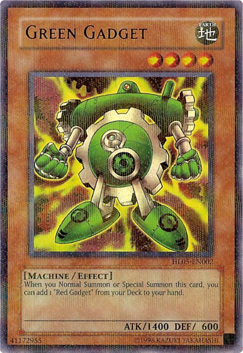 Green Gadget HL05-EN002 card from Hobby League 5