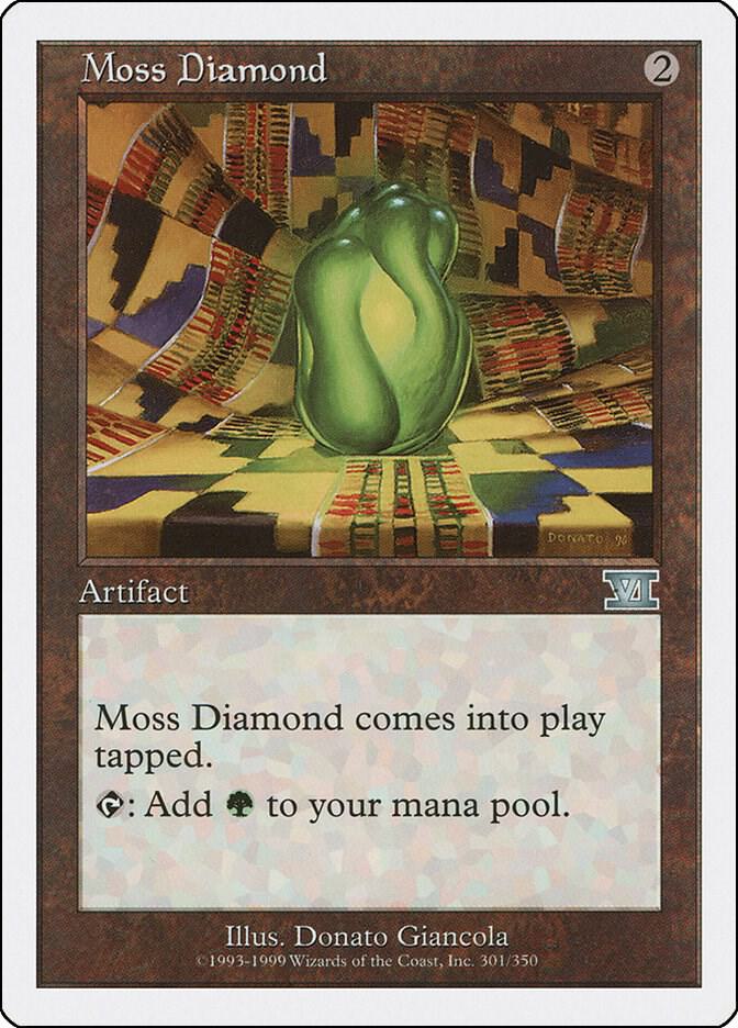 Moss Diamond 301 card from Classic Sixth Edition