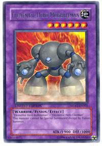 Elemental Hero Mudballman MDP2-EN002 card from McDonald's Promo Series 2